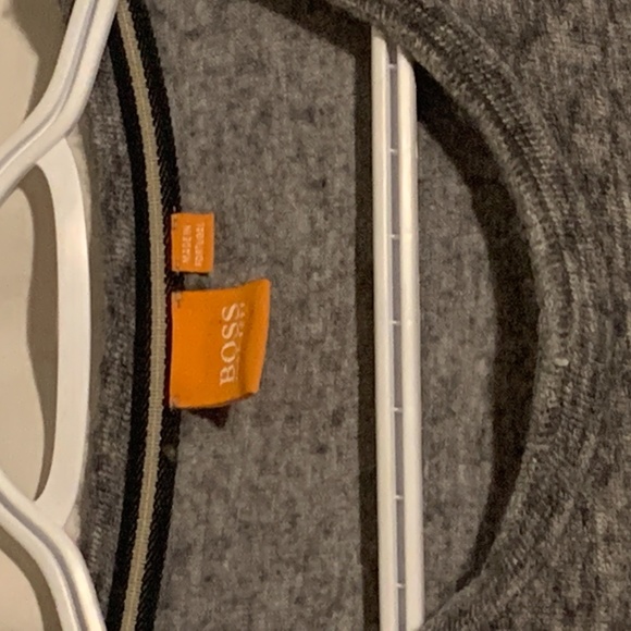 Hugo boss orange label, grey sweater - Picture 2 of 6